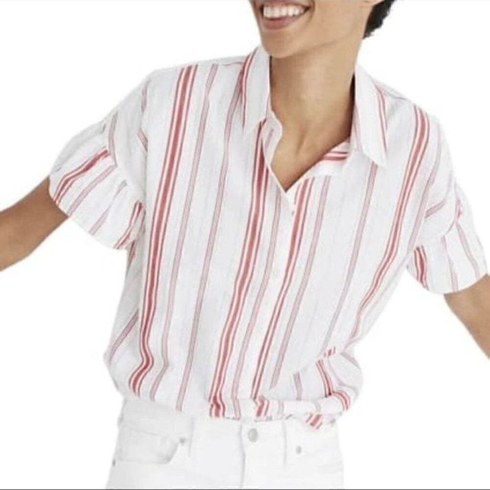 Madewell Cotton Blouse Size M